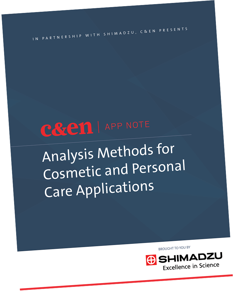 Analysis methods for cosmetic and personal care applications